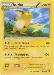 Raichu - 43/146 - Non Holo Rare - Battle Arena Deck: Keldeo EX vs Rayquaza EX